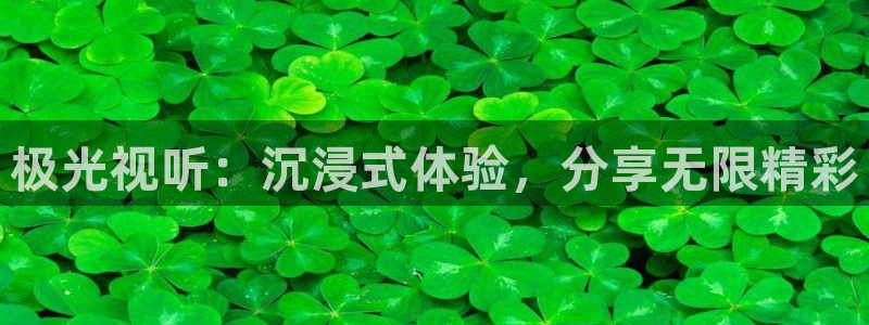 天狮娱乐：极光视听：沉浸式体验，分享无限精彩