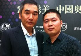 广州天狮娱乐与明星合影